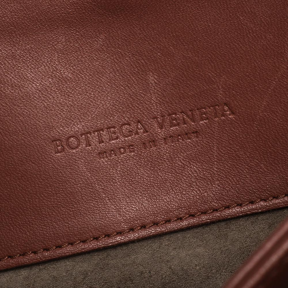 Women's Bottega Veneta Copper Intrecciato Nappa Leather Tote