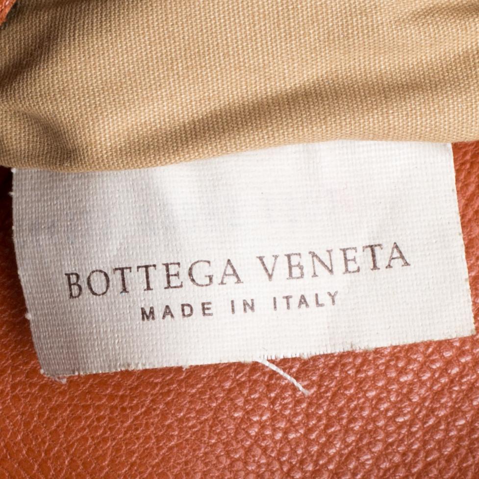 Bottega Veneta Copper Leather Satchel 4