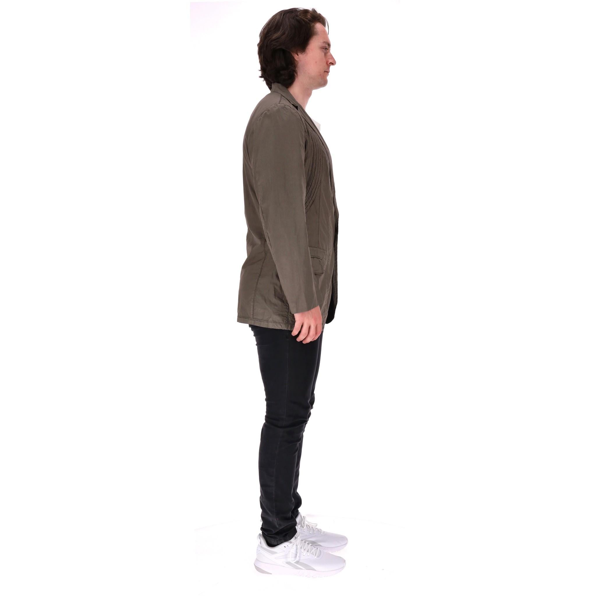 Gray Bottega Veneta Cotton Jacket For Sale
