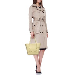 Bottega Veneta Cream Rubber Mini Arco Tote