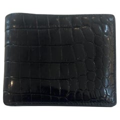 Bottega Veneta Crocodile Skin Wallet