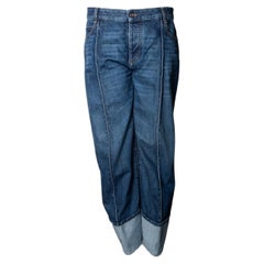 Bottega Veneta, cropped folded jeans