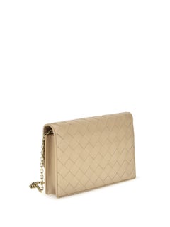 Bottega Veneta Crossbody Bag — Beige