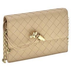 Bottega Veneta Crossbody Bag — Beige