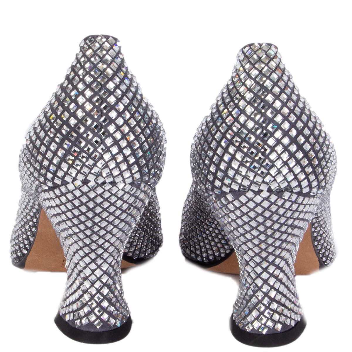 bottega veneta crystal shoes