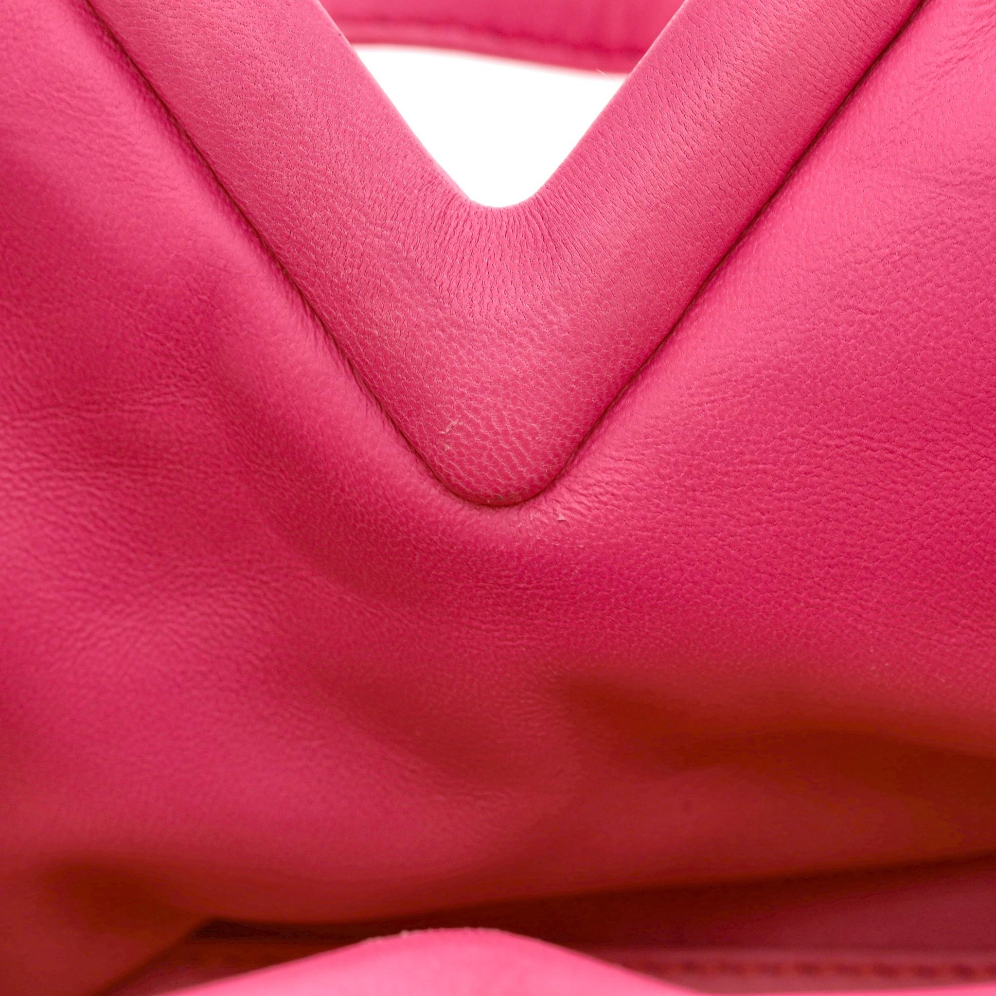 Bottega Veneta Curly Raffia Point Bag For Sale 7
