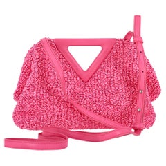 Bolso de punto de rafia rizada Bottega Veneta