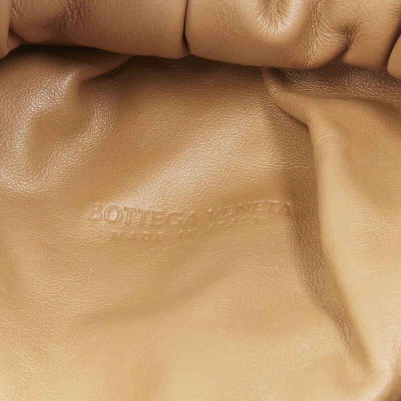 BOTTEGA VENETA Daniel Lee The Shoulder Pouch brown leather gathered hobo bag 4