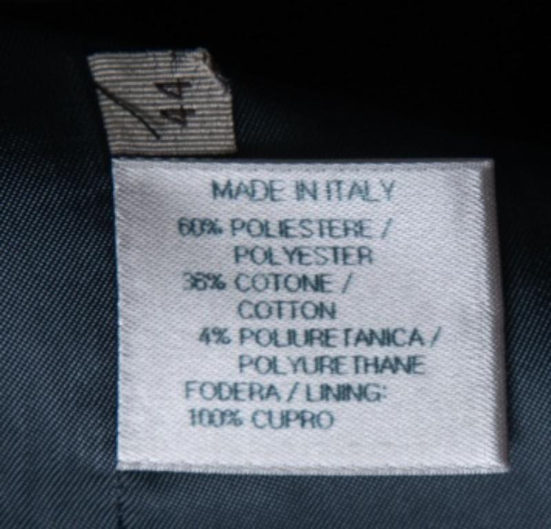 Bottega Veneta Azul Oscuro Blazer de crepé con doble botonadura XS en venta 1