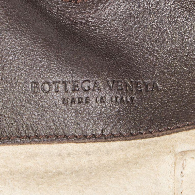 Bottega Veneta Women 'Gemelli Medium' Light Brown Hobo Shoulder Bag With Intrecciato Motif In Leather Woman main image 0