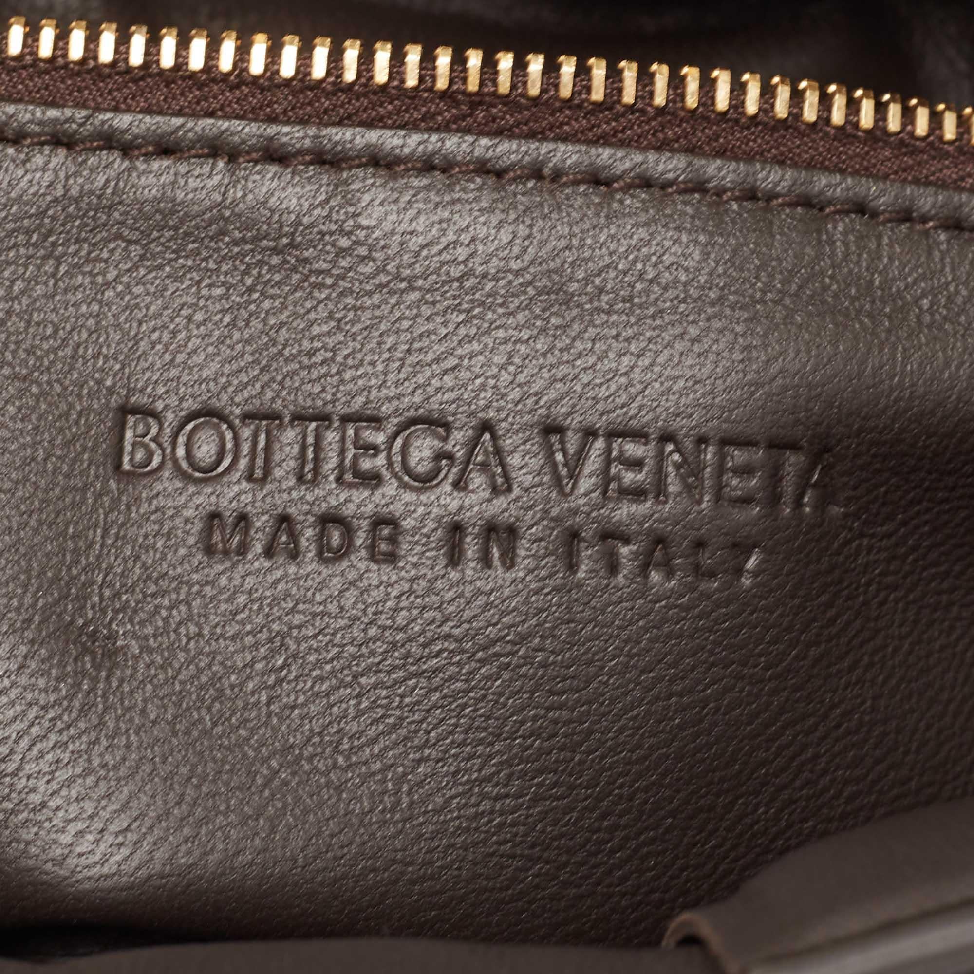 Bottega Veneta Dark Brown Padded Leather Cassette Shoulder Bag 5
