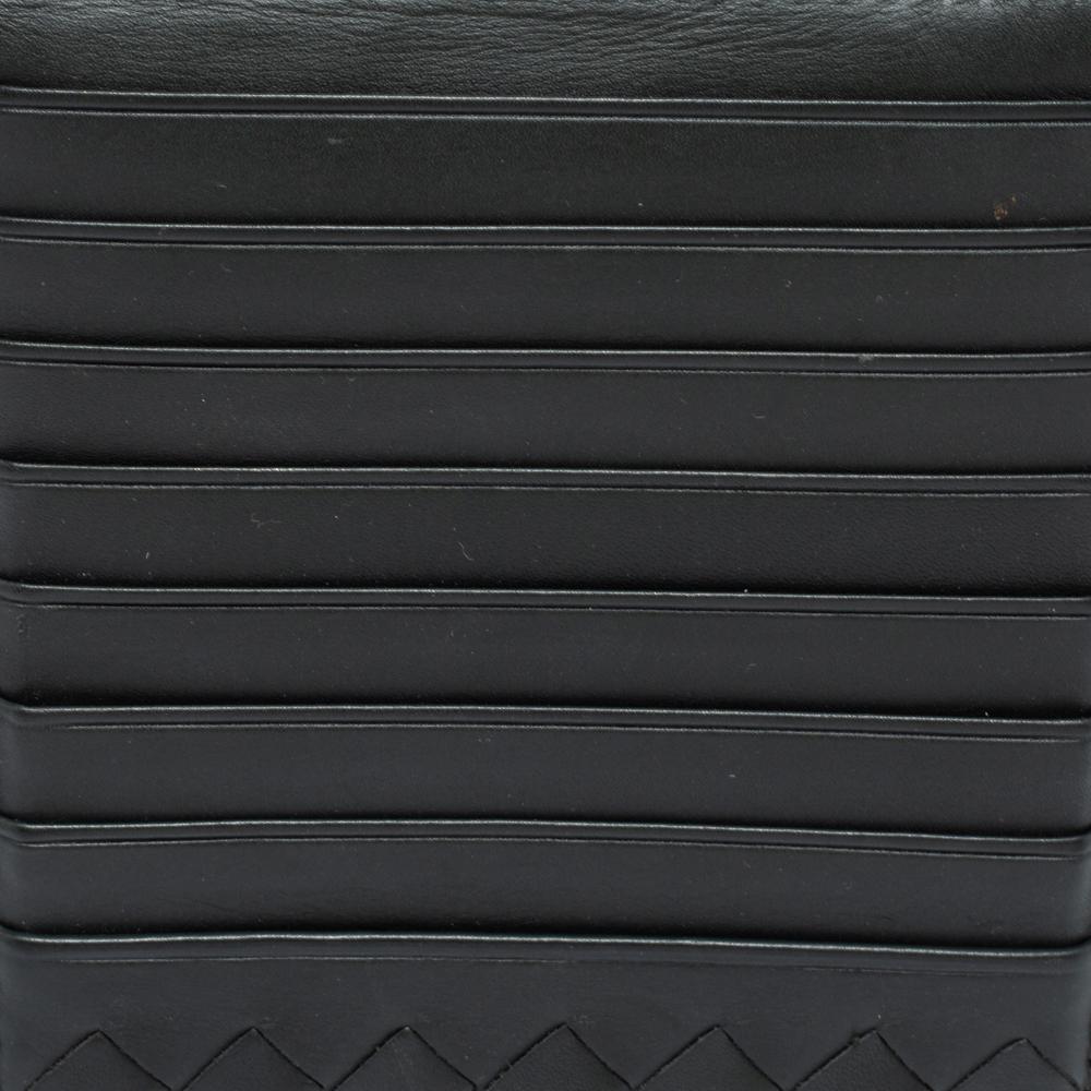 Bottega Veneta Dark Green Intrecciato Leather Card Holder 7