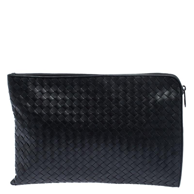 This pouch from Bottega Veneta will serve multiple purposes, from storing your cosmetics to using it during your travels. It has been crafted from leather in their intrecciato weave pattern and equipped with a fabric interior.

Includes: The Luxury