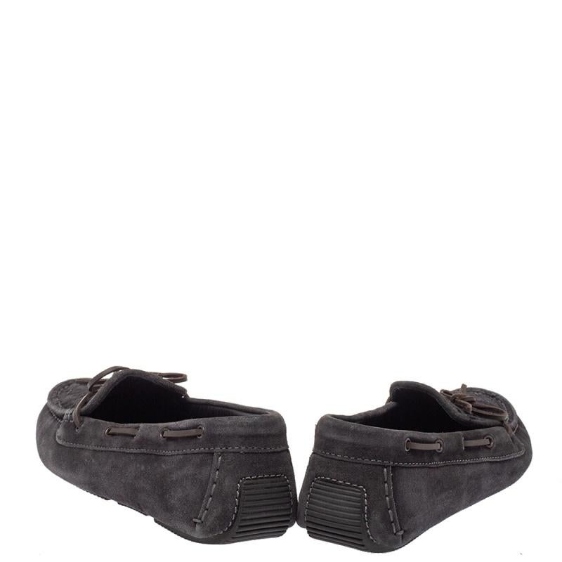 dark grey loafers