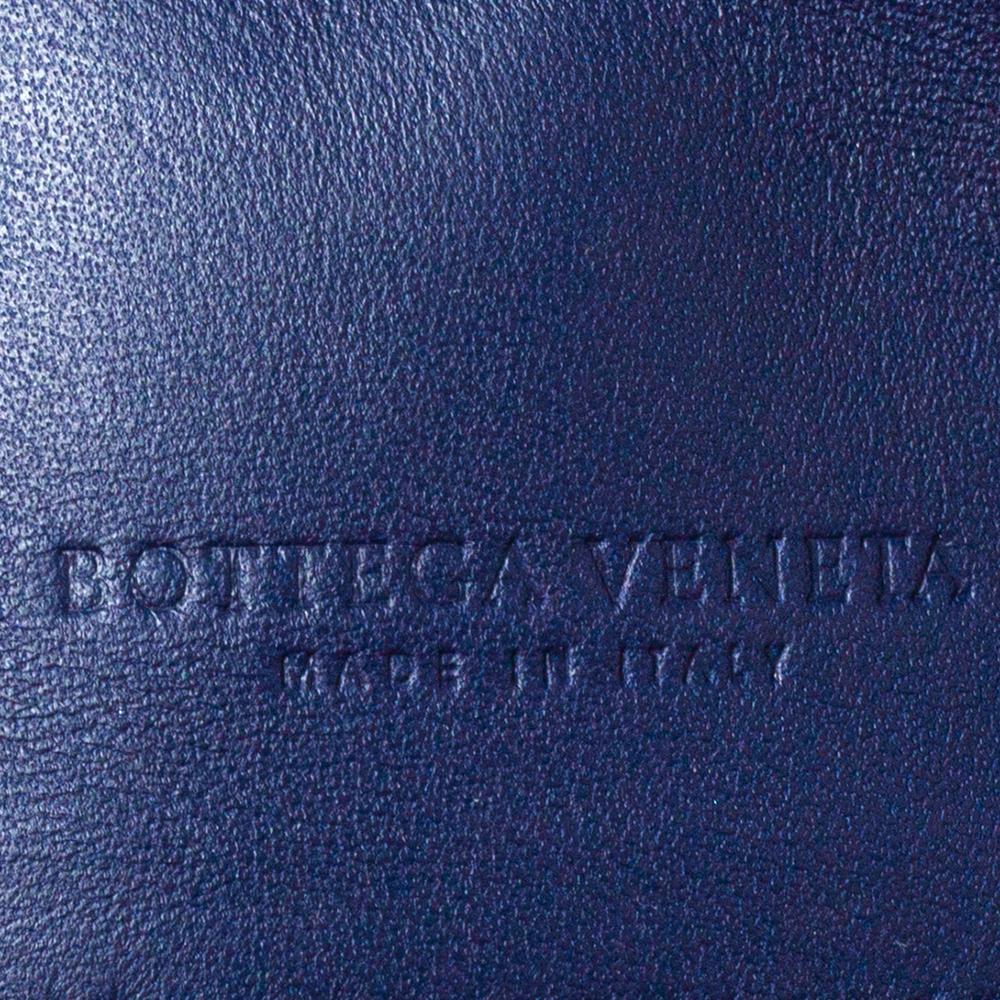 Women's Bottega Veneta Dark Purple Leather Rialto Shoulder Bag