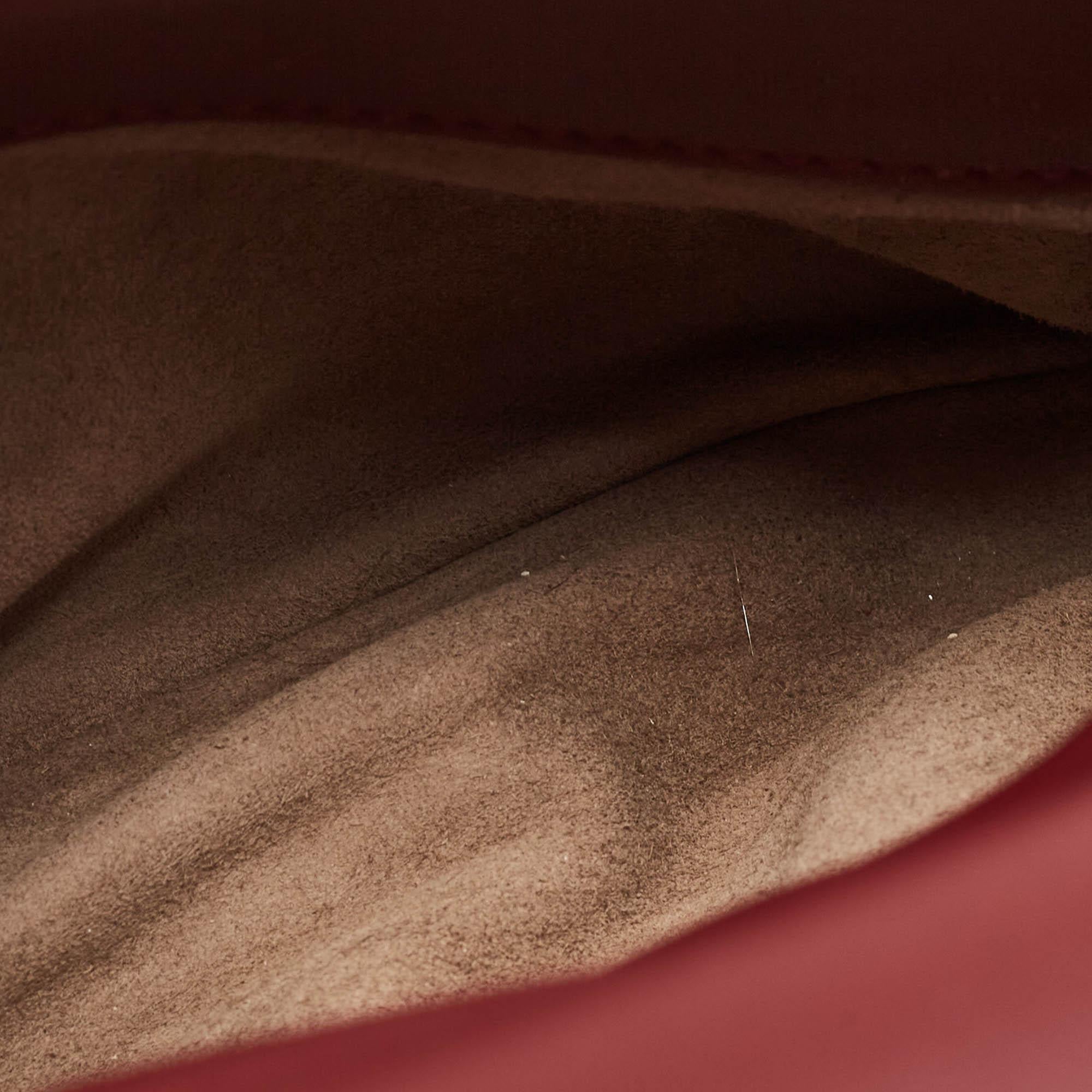 Bottega Veneta Dark Red Intrecciato Leather Small Olimpia Shoulder Bag For Sale 3