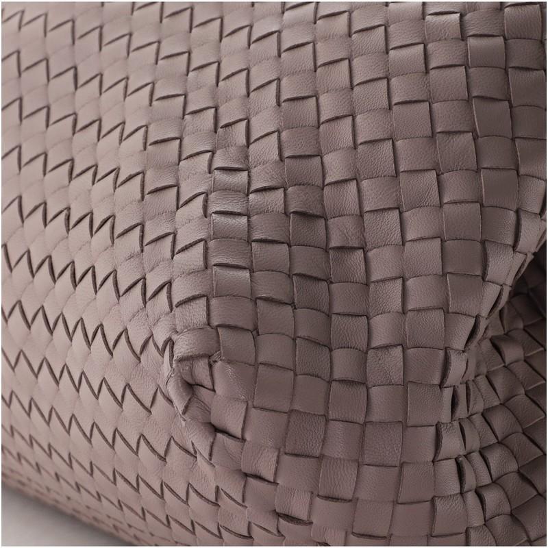 Bottega Veneta Double Chain Tote Intrecciato Nappa Large In Good Condition In NY, NY