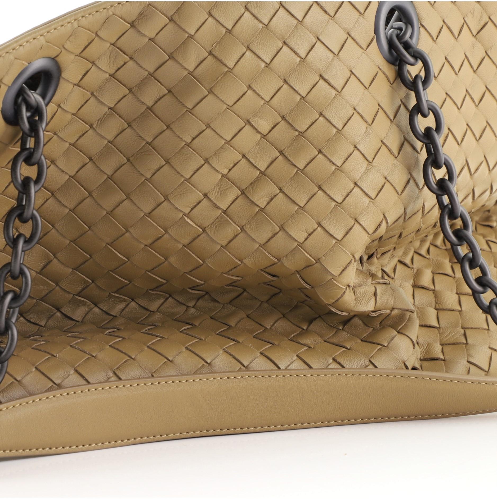 Bottega Veneta Double Chain Tote Intrecciato Nappa Large 2