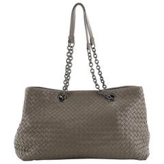 Bottega Veneta Double Chain Tote Intrecciato Nappa Large