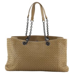 Bottega Veneta Double Chain Tote Intrecciato Nappa Large