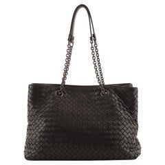Bottega Veneta Double Chain Tote Intrecciato Nappa Medium