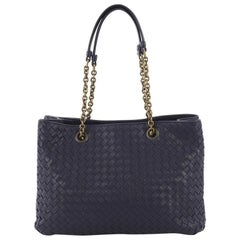 Bottega Veneta Double Chain Tote Intrecciato Nappa Medium