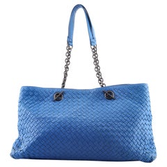 Bottega Veneta Double Chain Tote Intrecciato Nappa Medium