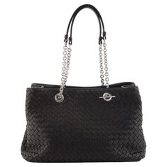 Bottega Veneta Double Chain Tote Intrecciato Nappa Medium