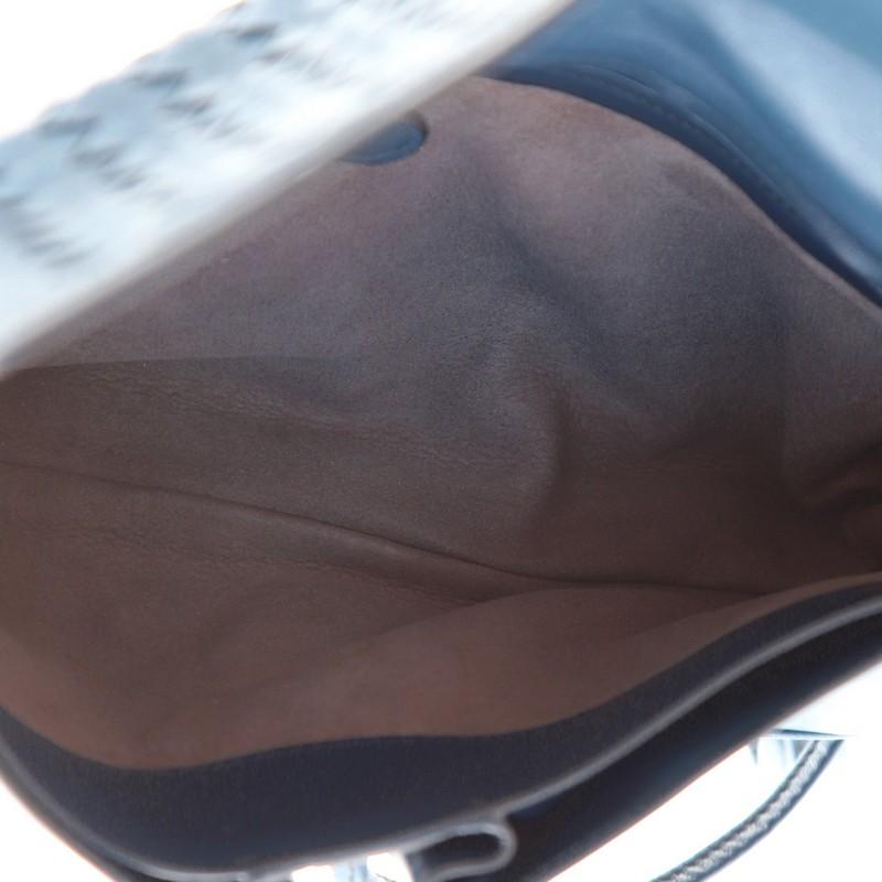 Umhängetasche aus Leder und Intrecciato Nappa von Bottega Veneta mit doppelter Klappe 1