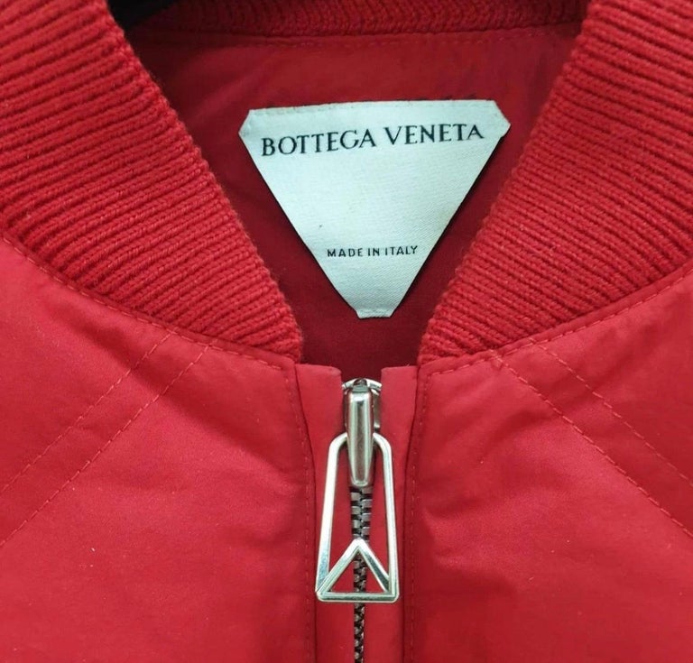 Bottega Veneta Down Bomber Jacket at 1stDibs