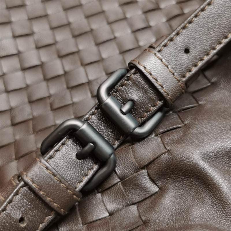 Bottega Veneta Drawstring Dark Chocolate Brown Intrecciato Large Crossbody Bag 4