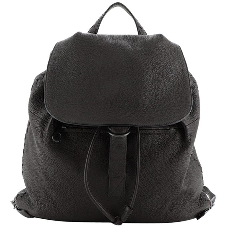 Loewe Goya Brown Leather Backpack For Sale at 1stDibs