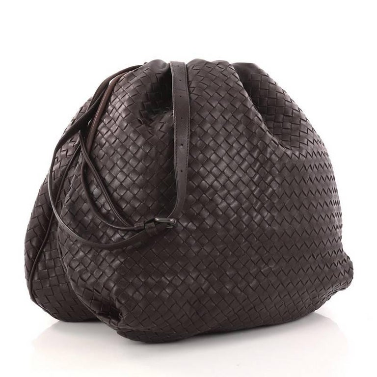 Bottega Veneta Drawstring Shoulder Bag Intrecciato Nappa Large at 1stdibs