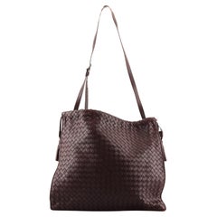 Bottega Veneta Drawstring Tassel Tote Intrecciato Nappa Medium