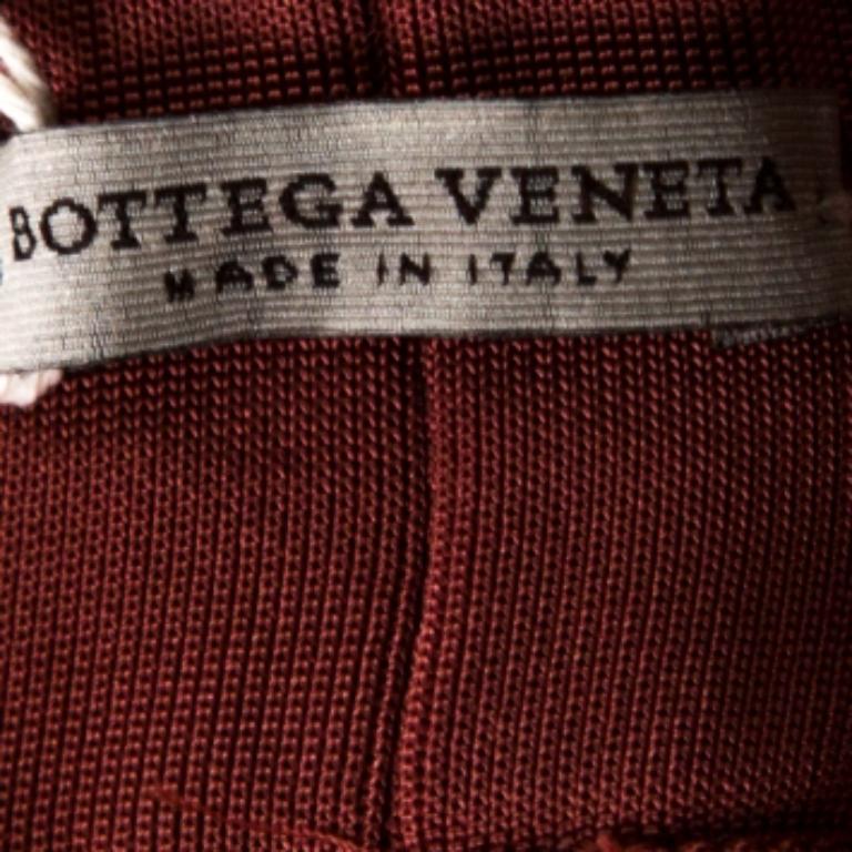 Bottega Veneta Pantalones de chándal con costuras rosa oscuro M en venta 1