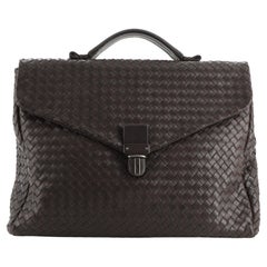 Bottega Veneta Envelope Briefcase Intrecciato Nappa Large