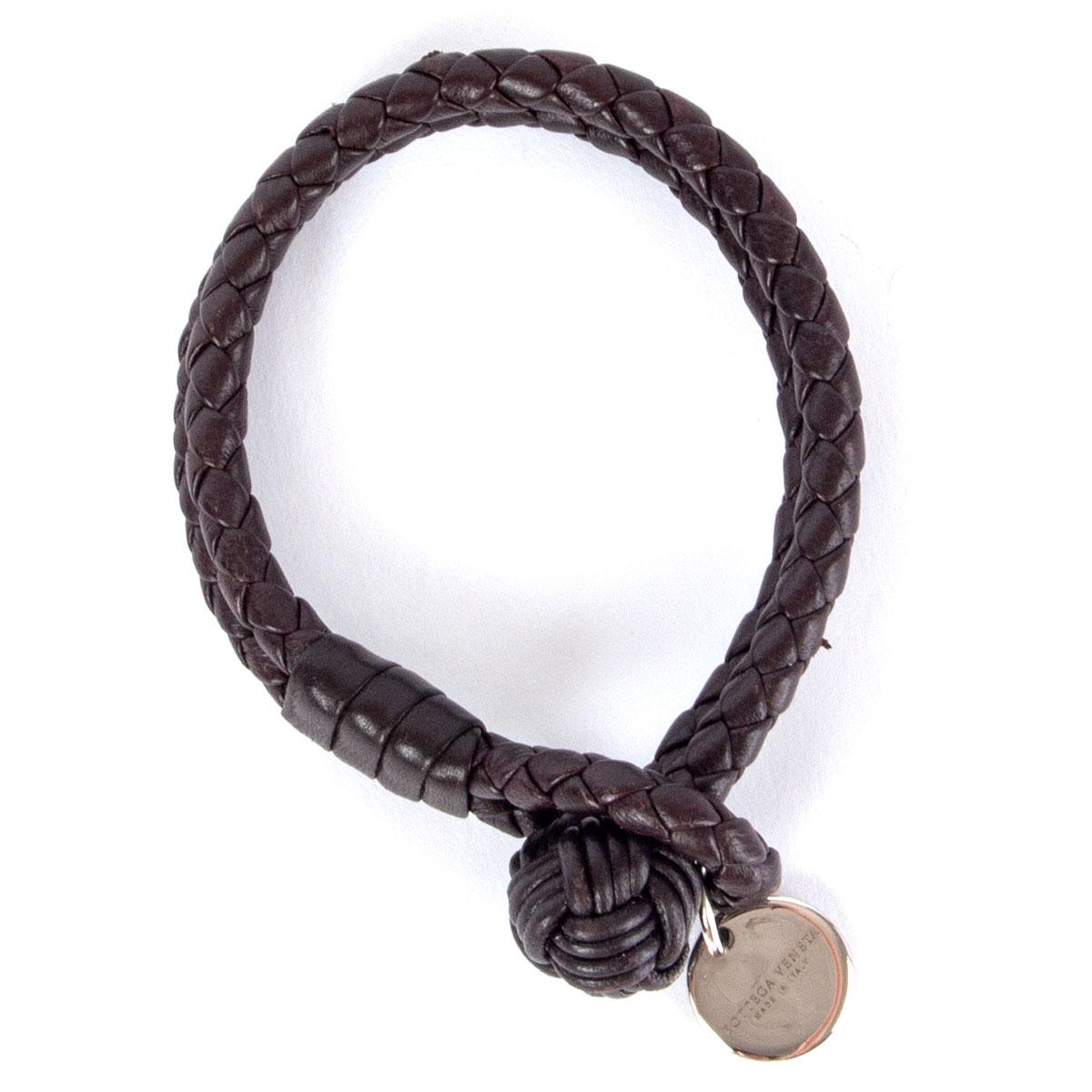 bottega veneta braided leather bracelet