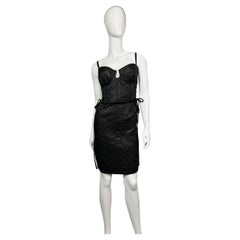 Bottega Veneta evening black dress