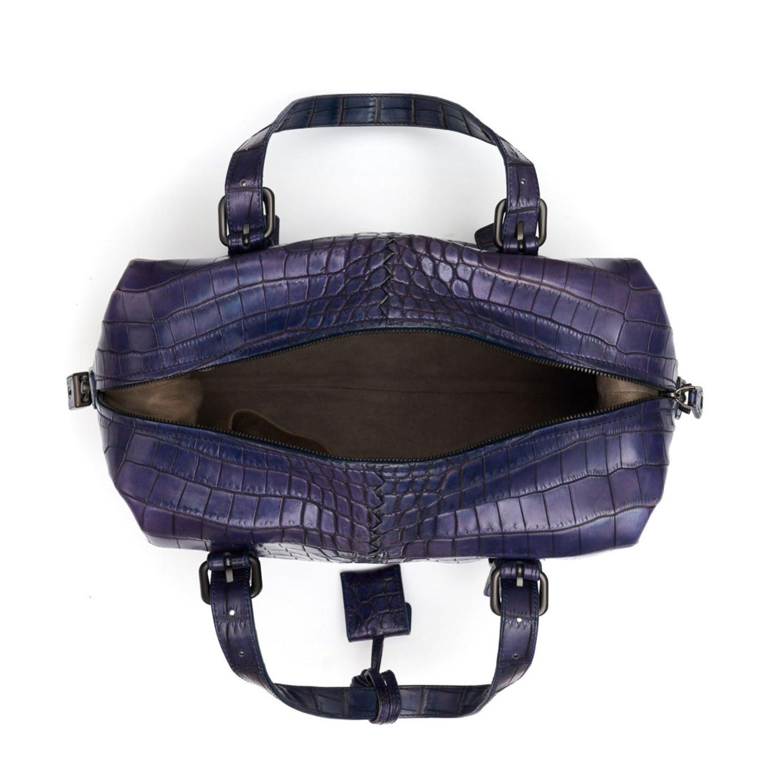 Women's or Men's Bottega Veneta Exotic Bowler Bag For Sale