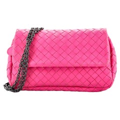 Bottega Veneta - Sac à bandoulière à chaîne extensible Intrecciato Nappa Small