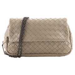 Bottega Veneta Expandable Chain Crossbody Bag Intrecciato Nappa Small
