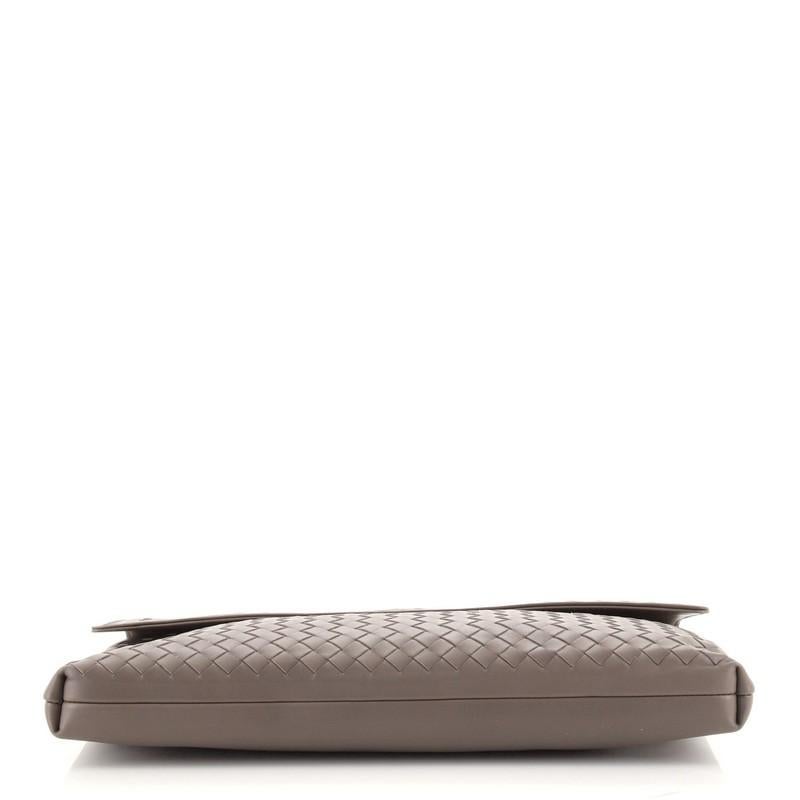 Women's or Men's Bottega Veneta Flap Clutch Intrecciato Nappa Large