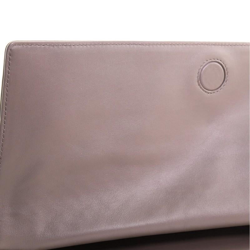 Bottega Veneta Flap Clutch Intrecciato Nappa Large 2
