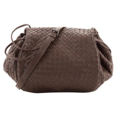 Bottega Veneta Flap Messenger Bag Intrecciato Nappa Small