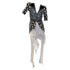 Kleid mit Blumendruck von Bottega Veneta SS2013