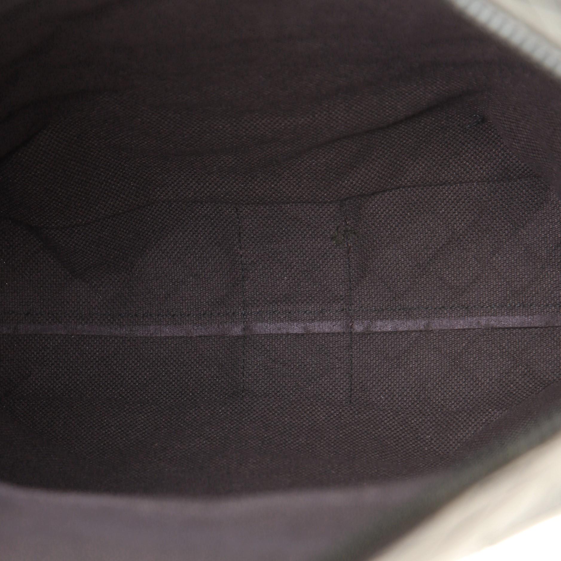 Bottega Veneta Fold-Over Backpack Intrecciato Effect Rubber 1