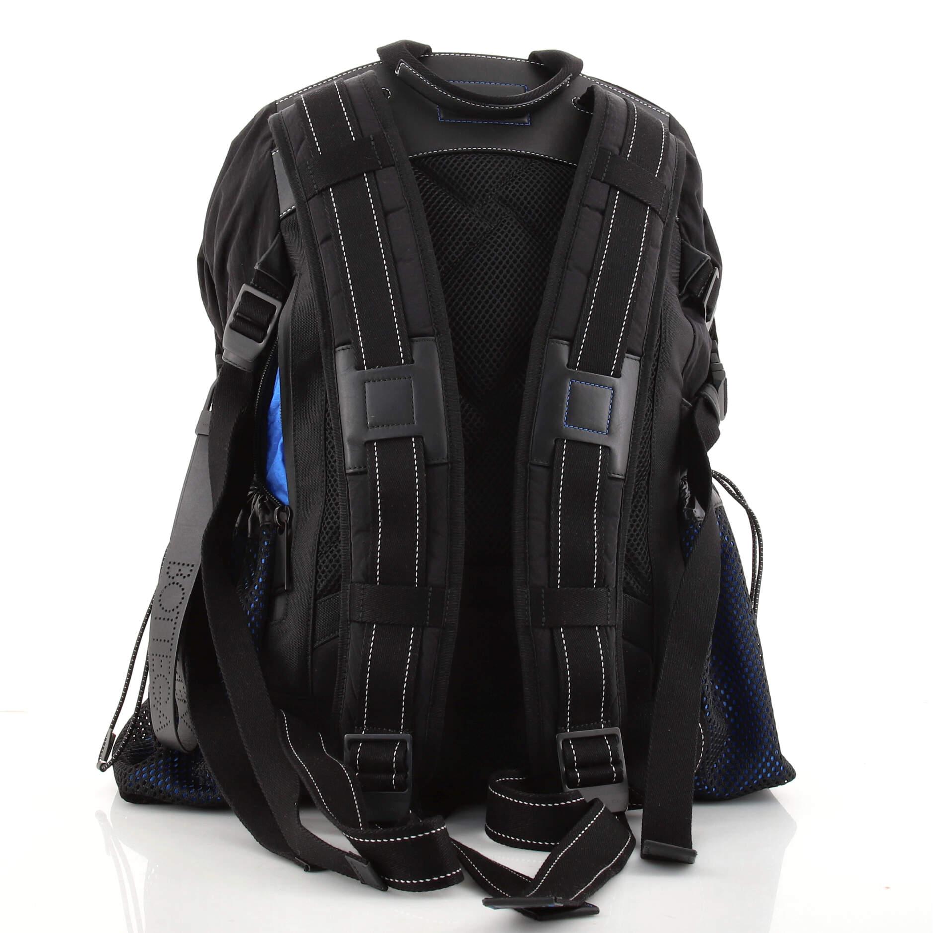 Bottega Veneta Fold Over Backpack Nylon For Sale at 1stDibs