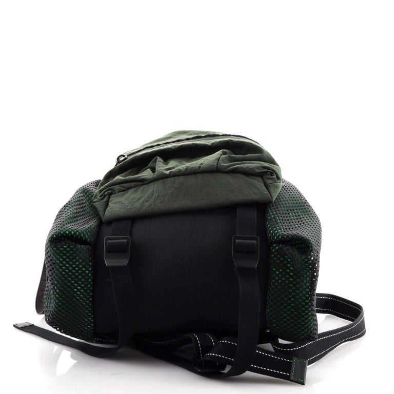 Bottega Veneta Fold Over Backpack Nylon For Sale at 1stDibs