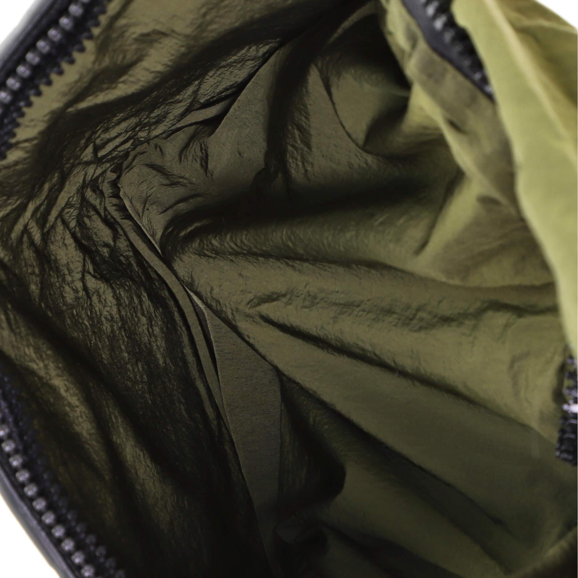 Bottega Veneta Folding Tote Nylon with Intrecciato Leather 1