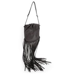 BOTTEGA VENETA Fondant brown leather 2020 FRINGE POUCH Bag